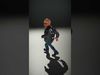 Cool Biker Hero Rigged and Animated Character Model Low-poly 3D model_2