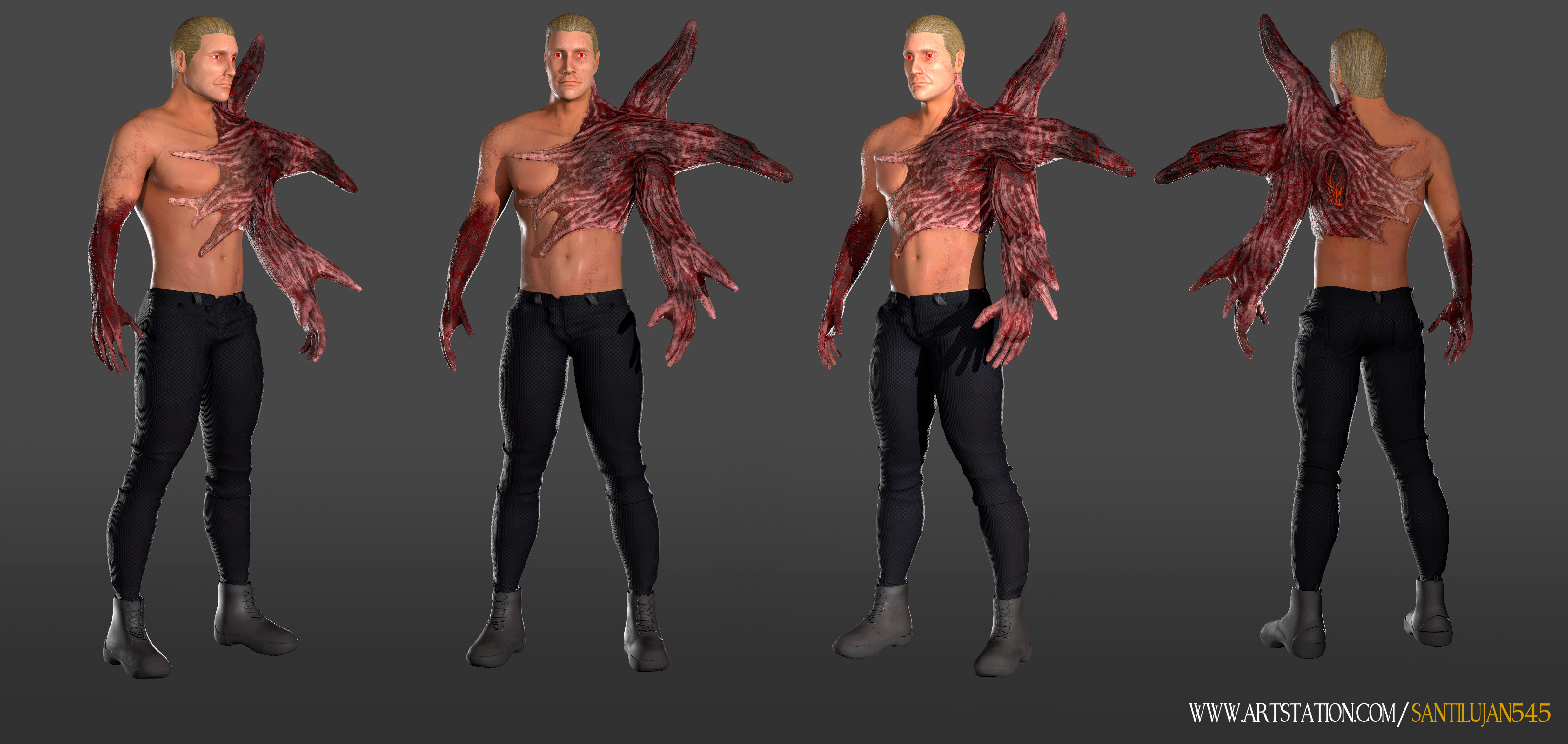 Big Bad Evil Guy who looks like Albert Wesker from Resident Evil 3D model_1