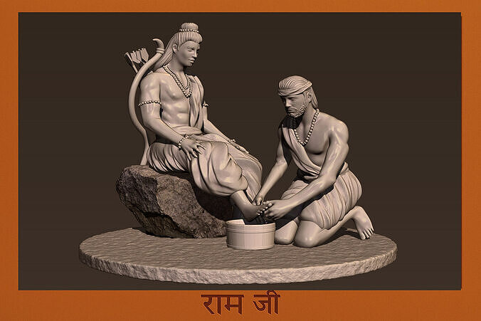 Ram ji 3D Model 3D print model