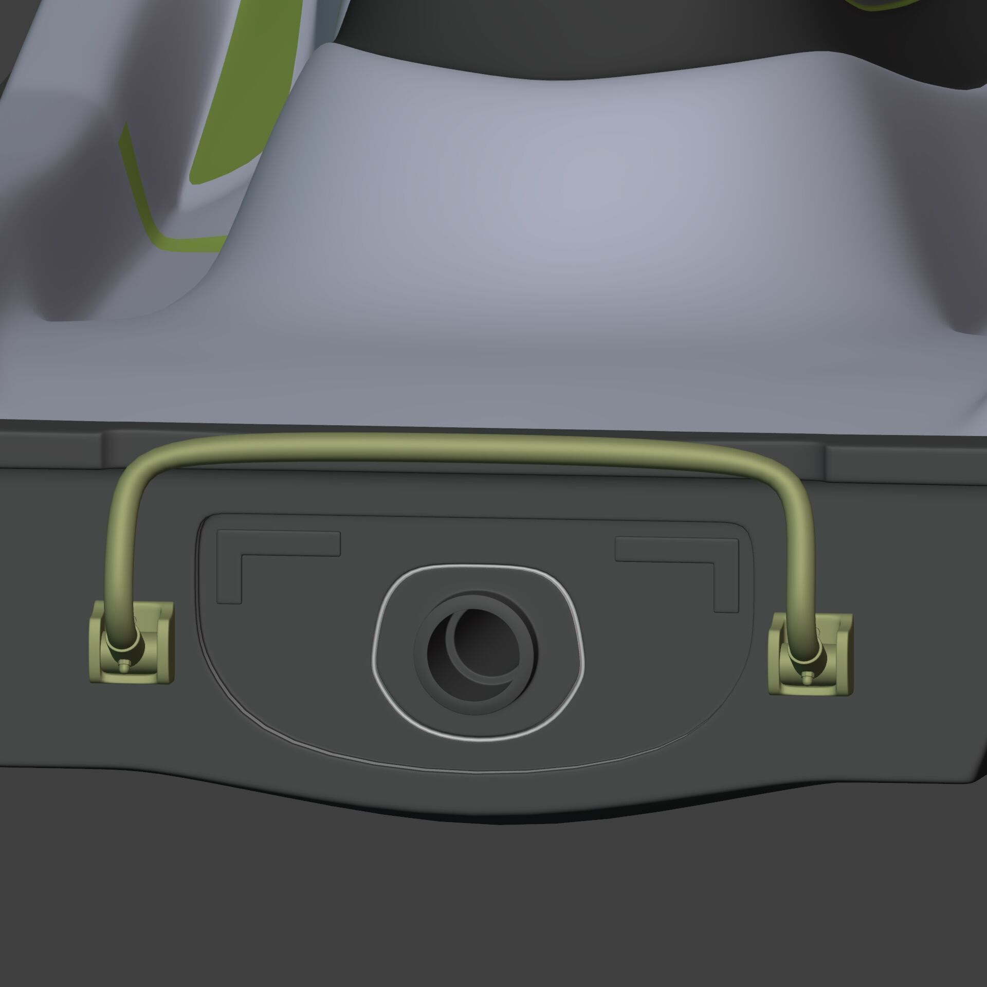 Generic Jetski - Jet Ski - Watercraft Low-poly 3D model_17