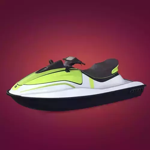 Generic Jetski - Jet Ski - Watercraft Low-poly 3D model