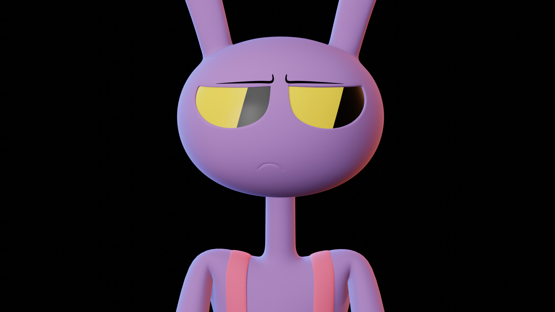 Jax - The Amazing Digital Circus Low-poly 3D model_8