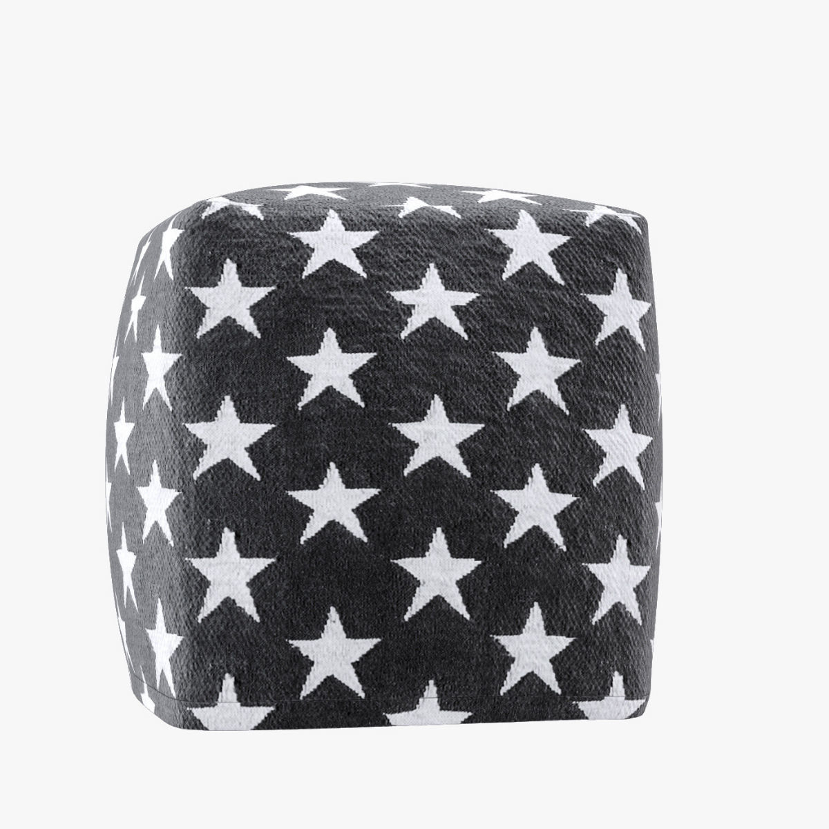 LIBERTY STAR POUF 3D model_3