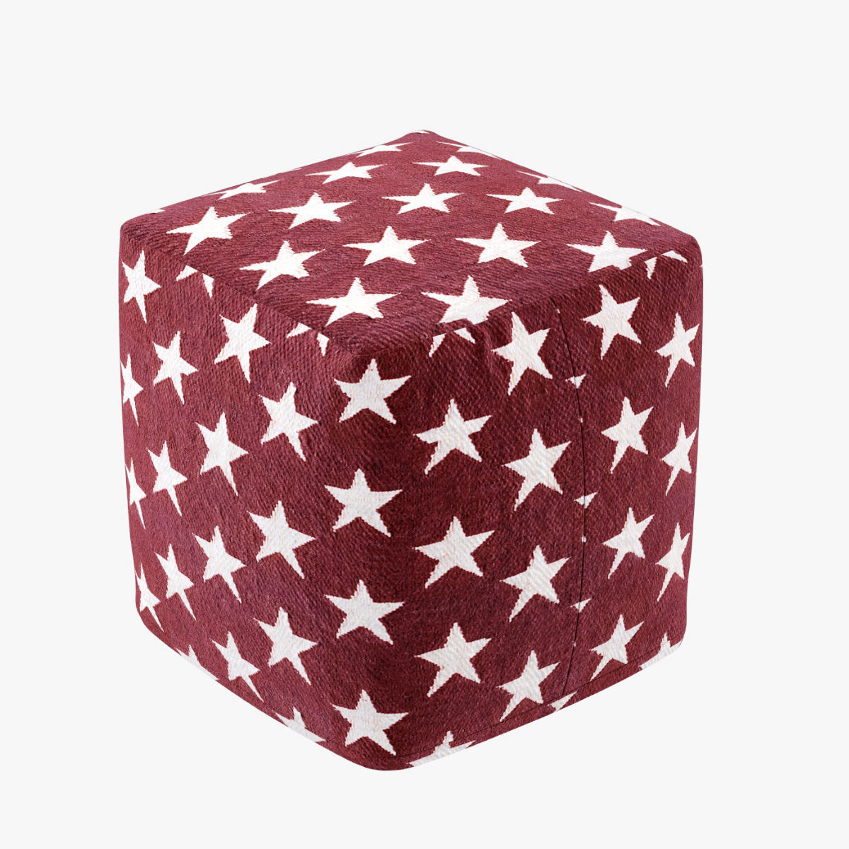 LIBERTY STAR POUF 3D model_2