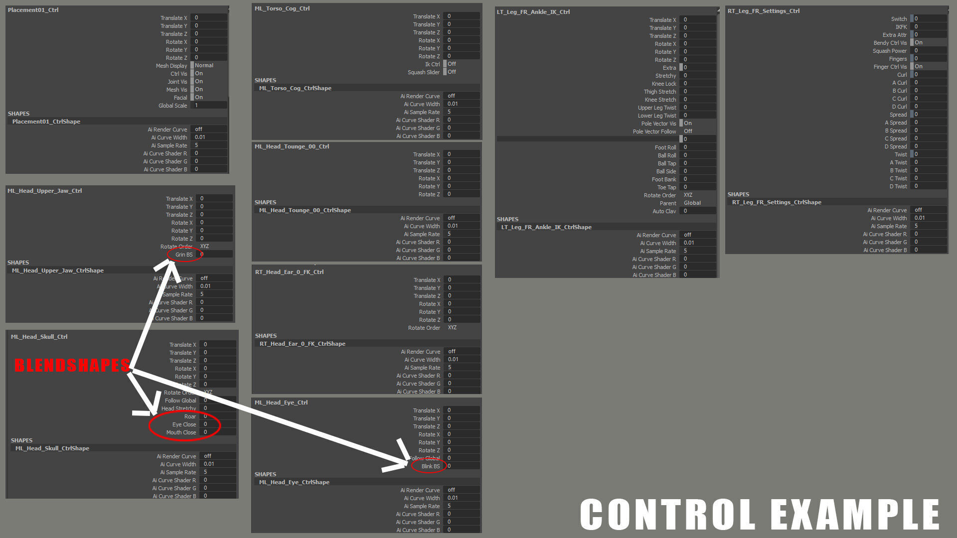 Black Jaguar RIG Xgen core 3D model_19