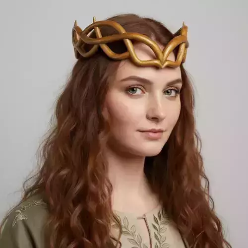 Elven Tiara 3D print model
