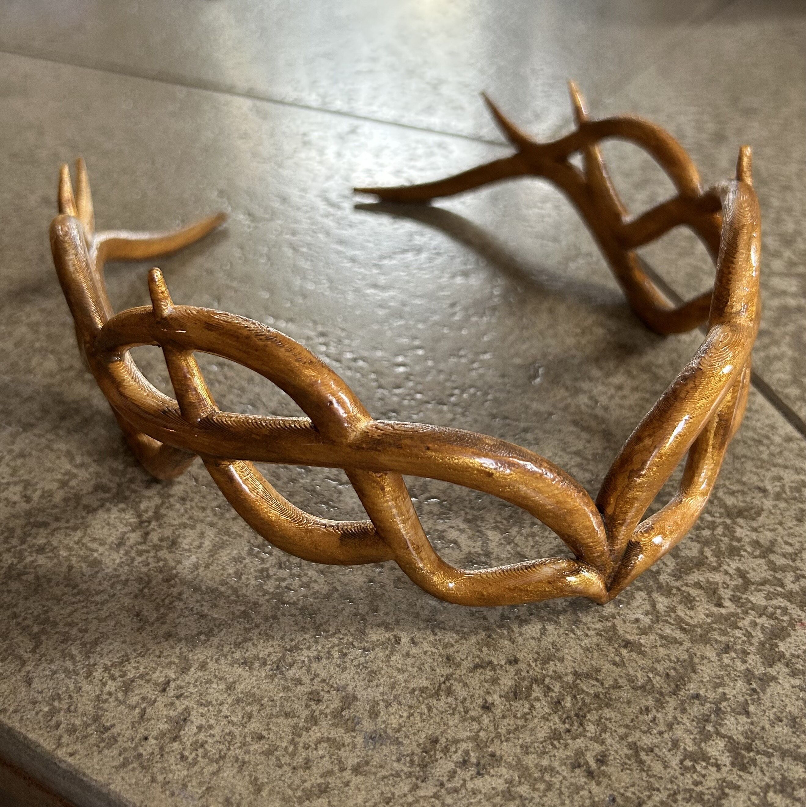 Elven Tiara 3D print model_4