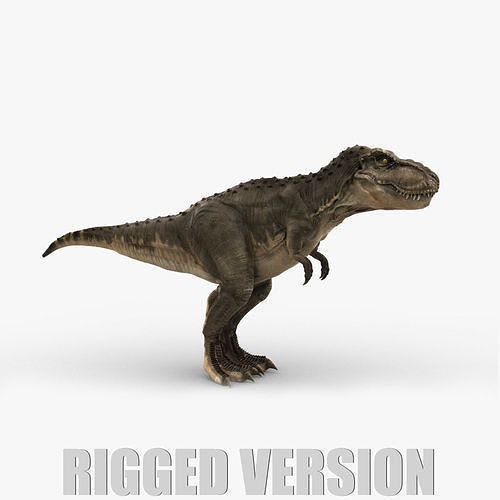 Tyrannosaurus Rex 2 RIGGED 3D model