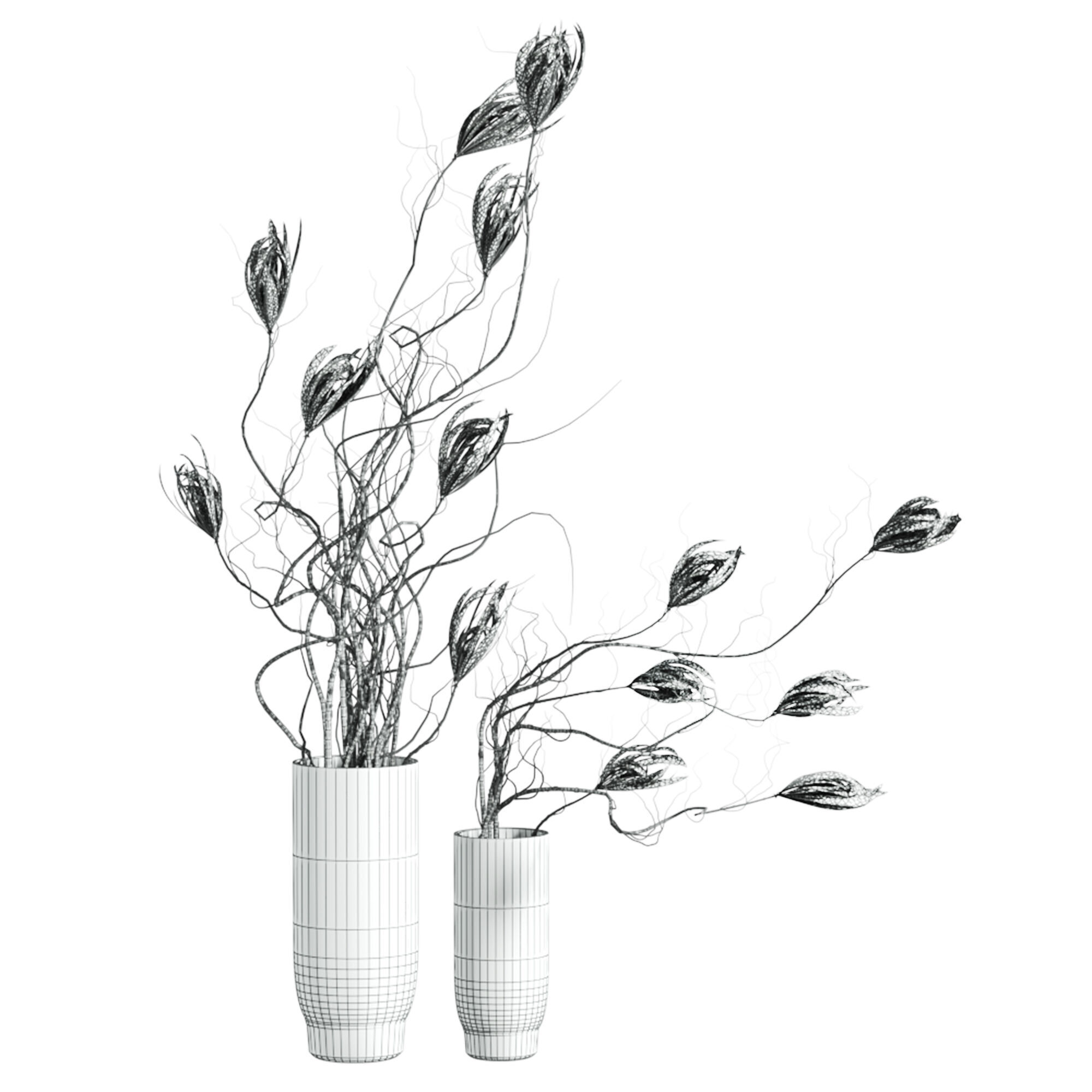 bouquet 3D model_3