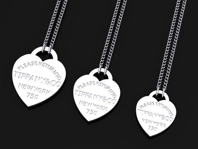 Tiffany locks 3D print model_1