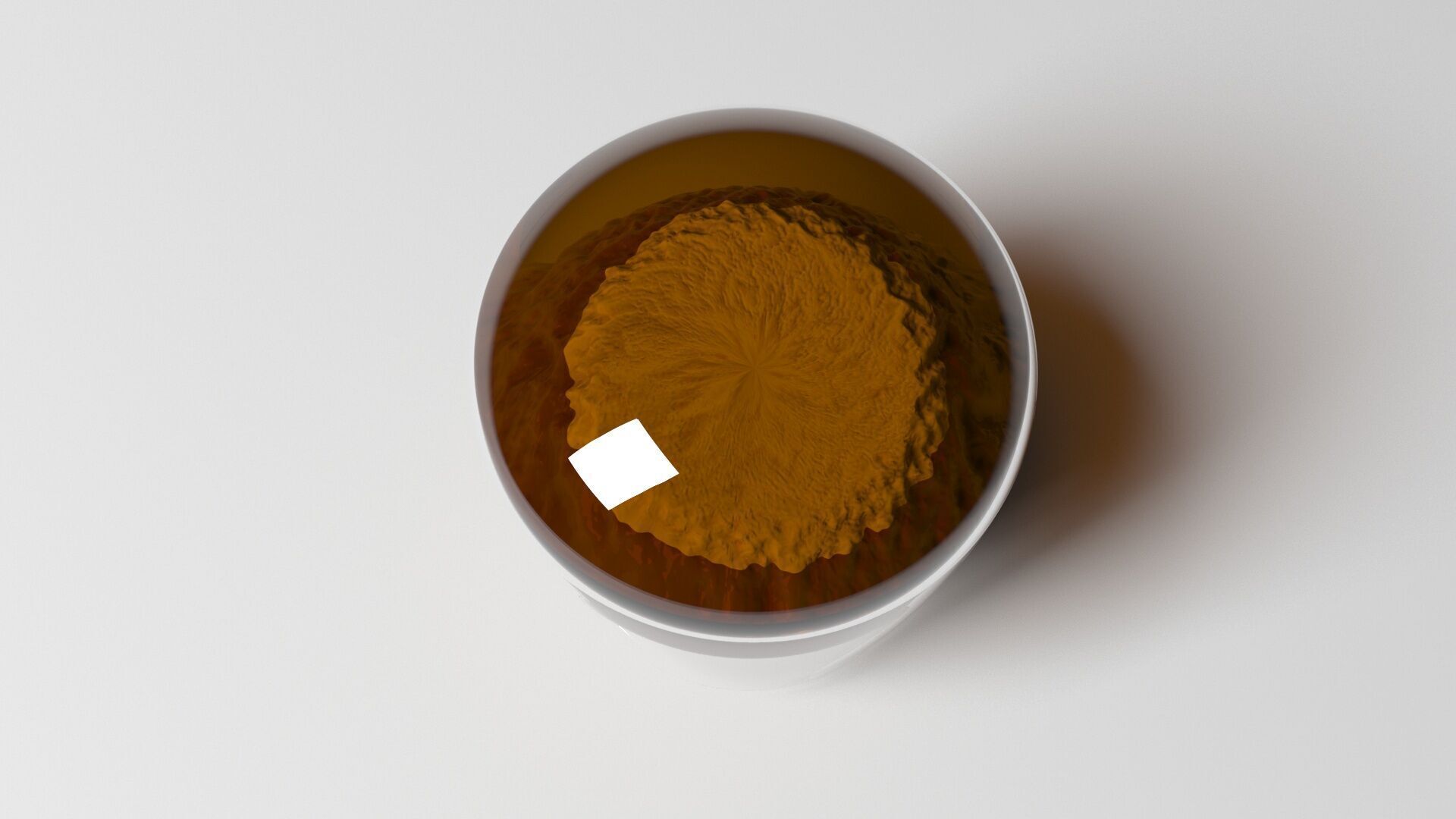 Affogato Coffee 3D model_4