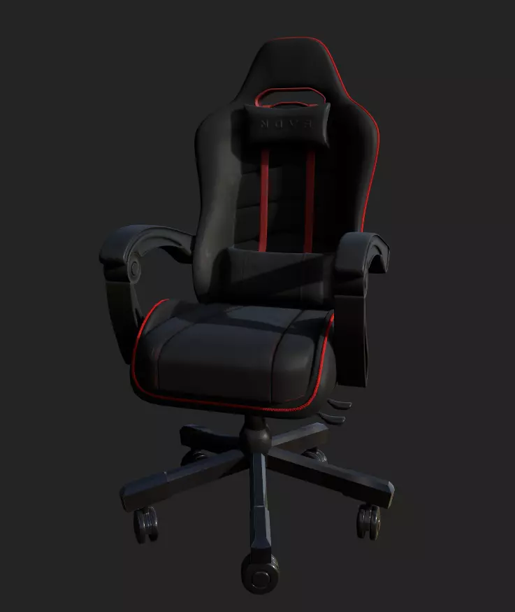 Gaming Chair 3D model_0