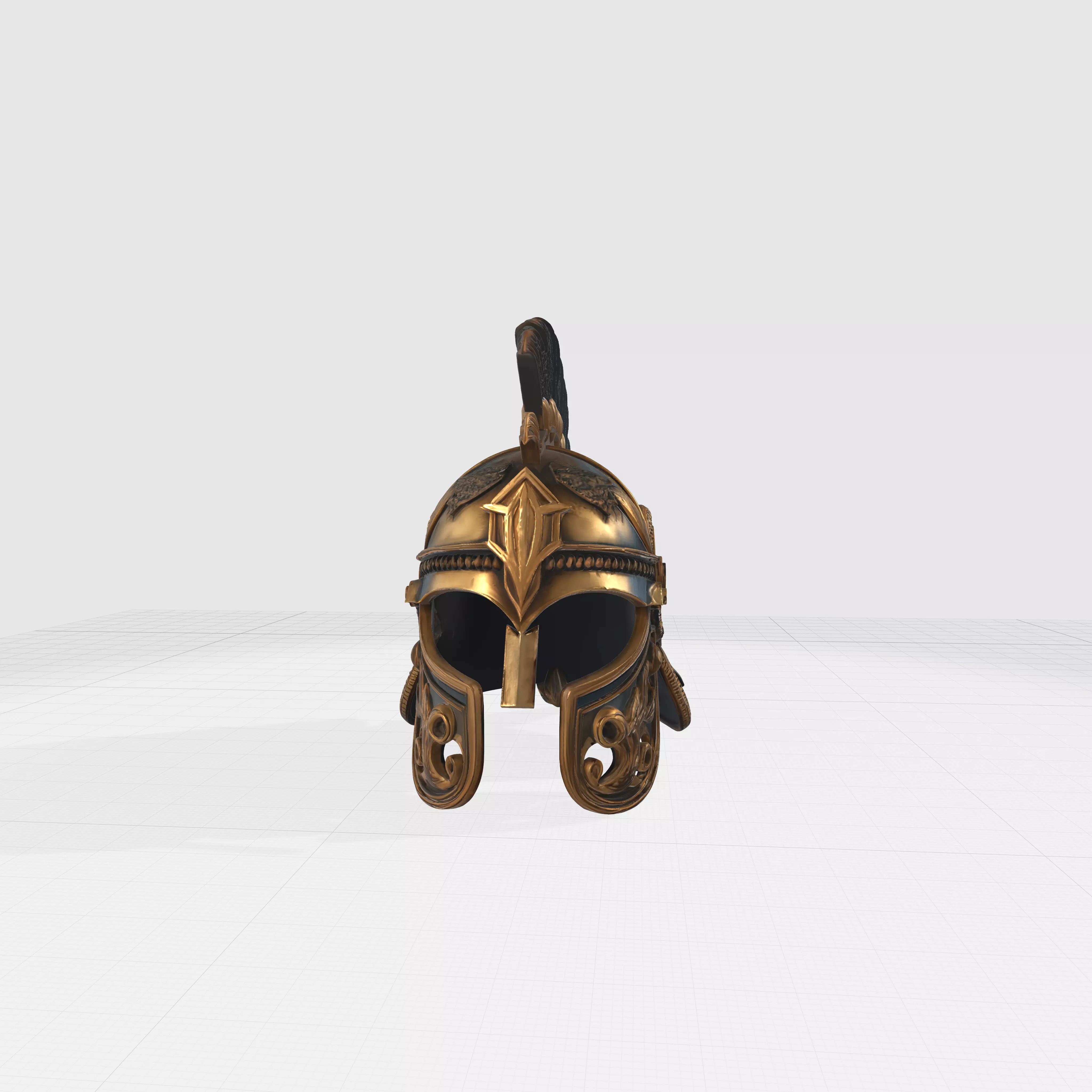 Roman Legionary Helmet 3D Model 3D print model