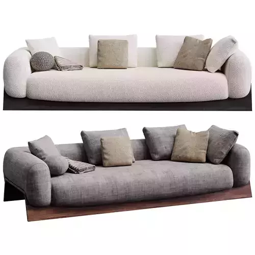 Boolean Sofa  By Bonaldo  3D model