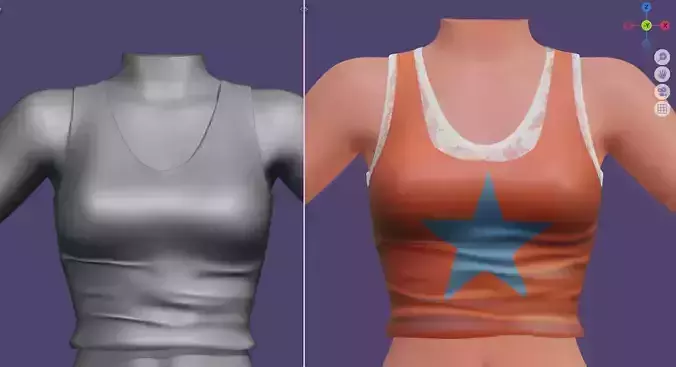 PRISSI TOP  secondlife prep 