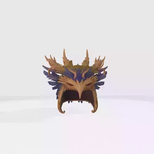 Medieval Knight Helmet 3D Model