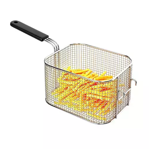 Hendi deep fryer Profi Line 3D model 7