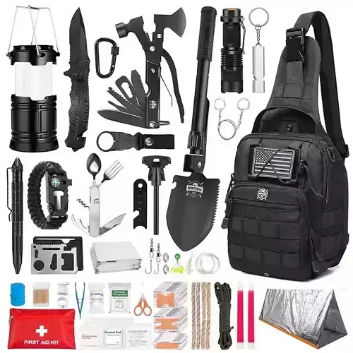 Apocalypse Survival Gear Kit 3D Printable Modular Tools Set 