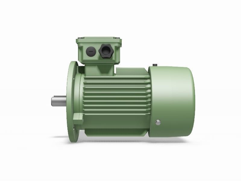 90L B5 IEC electric motor - 3D CAD model 3D model_2