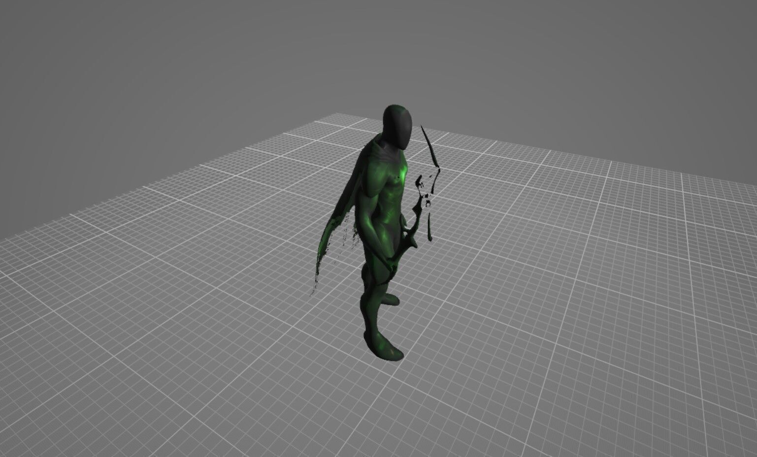  Spectral Bio Villain Game Ready GLB 3D Model Low-poly 3D model_1