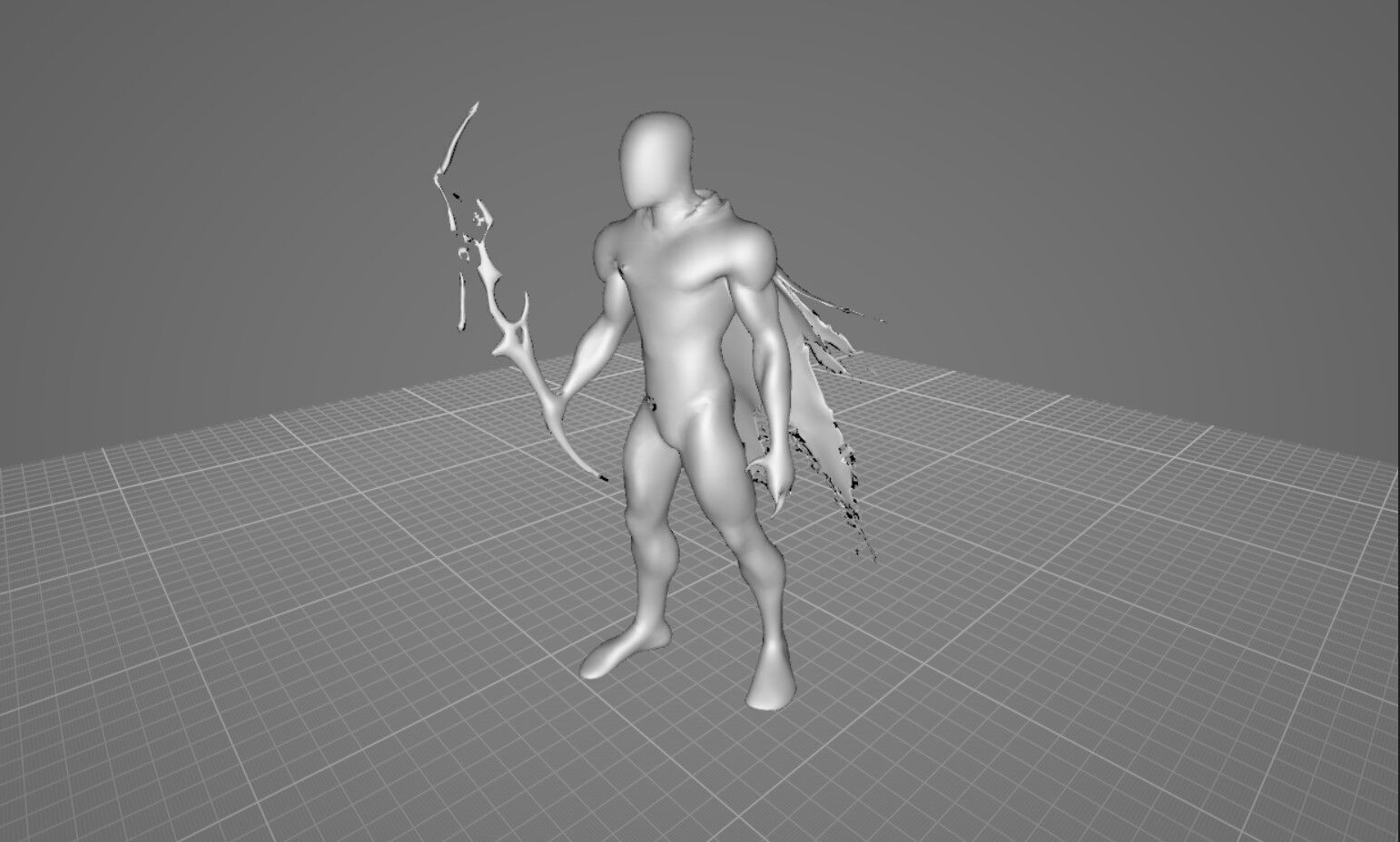  Spectral Bio Villain Game Ready GLB 3D Model Low-poly 3D model_5