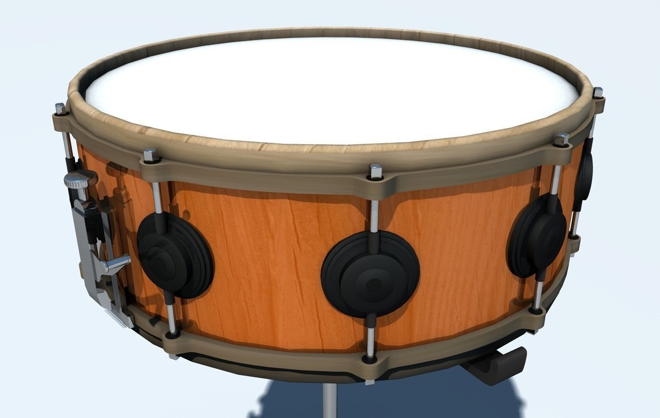 Snare Drum 3 Models 3D model_9
