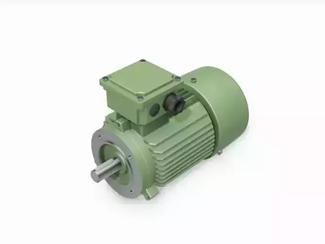 90L B14a IEC electric motor - 3D CAD model