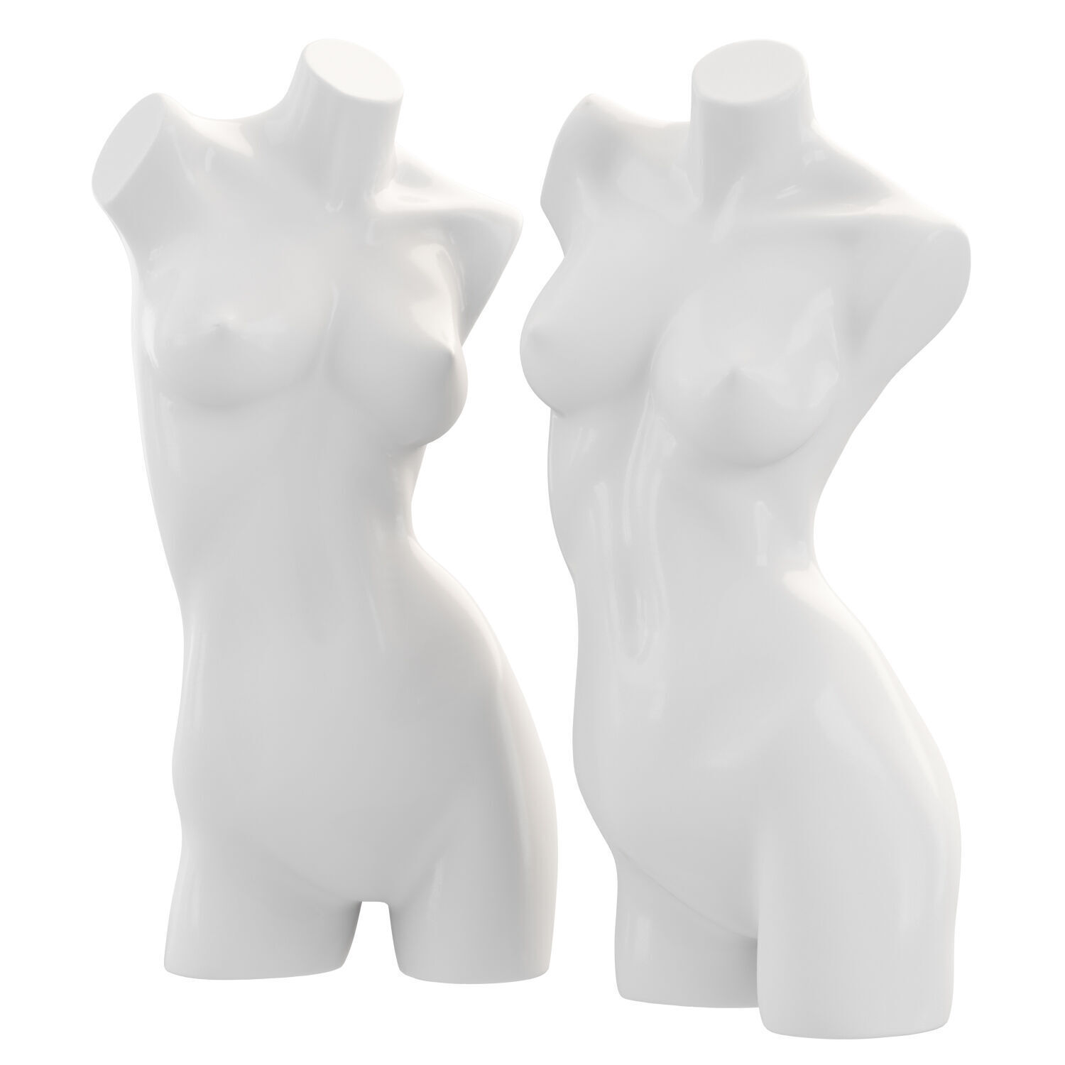 Female Mannequin Torso 3D model_1