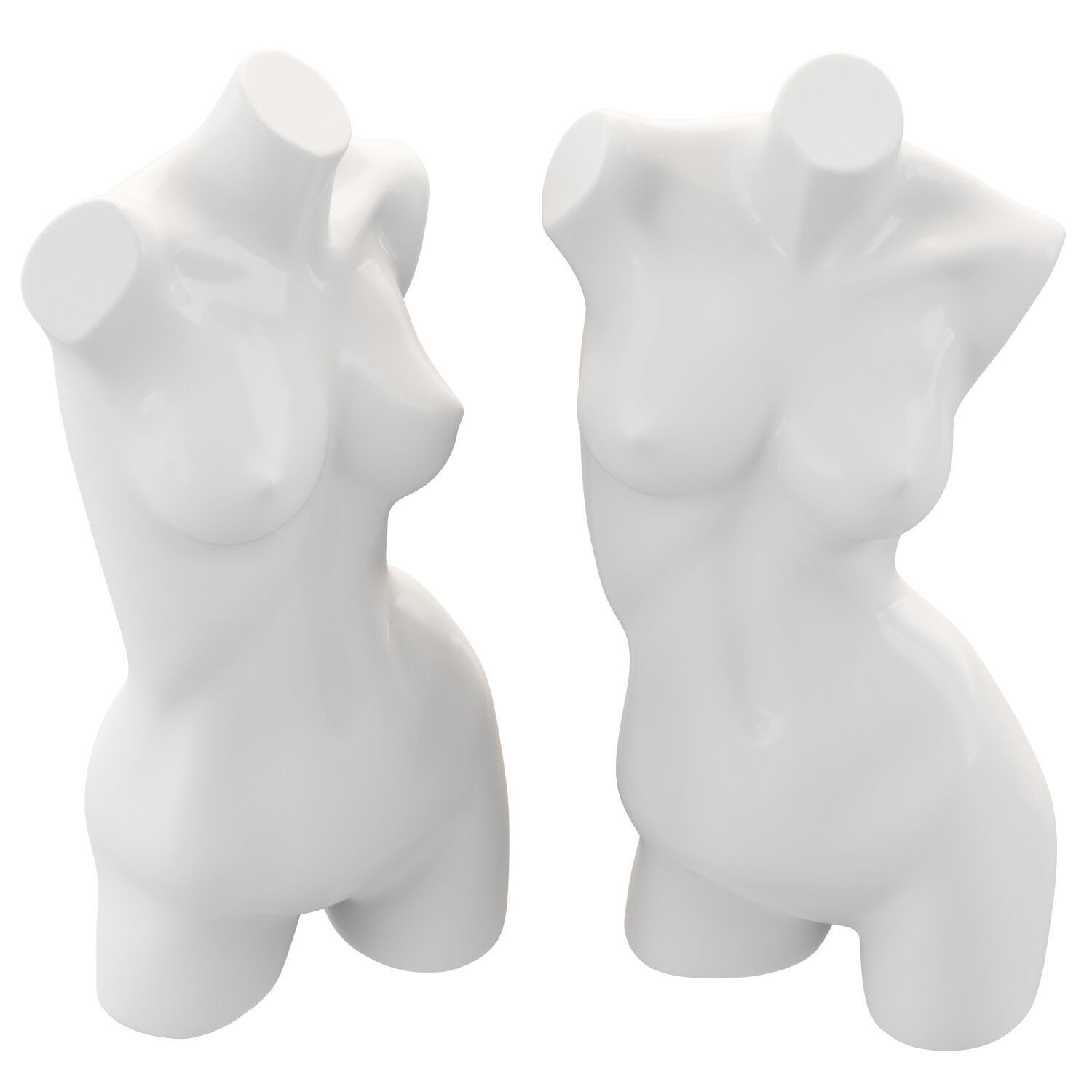 Female Mannequin Torso 3D model_3