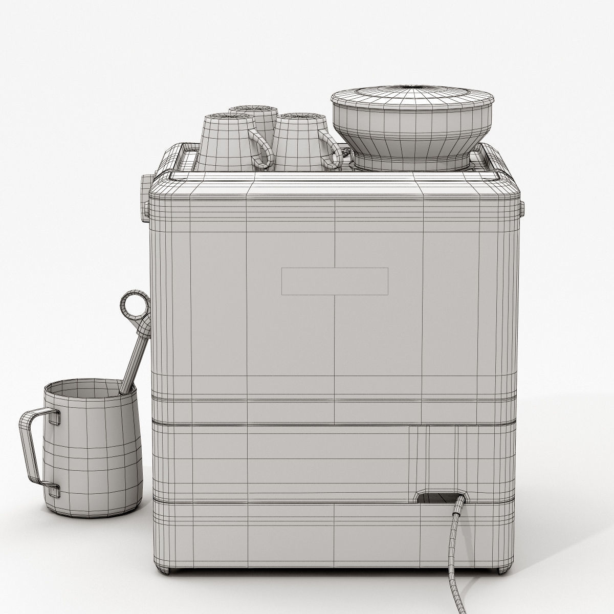 Breville Barista Express BES870XL 3D model_7