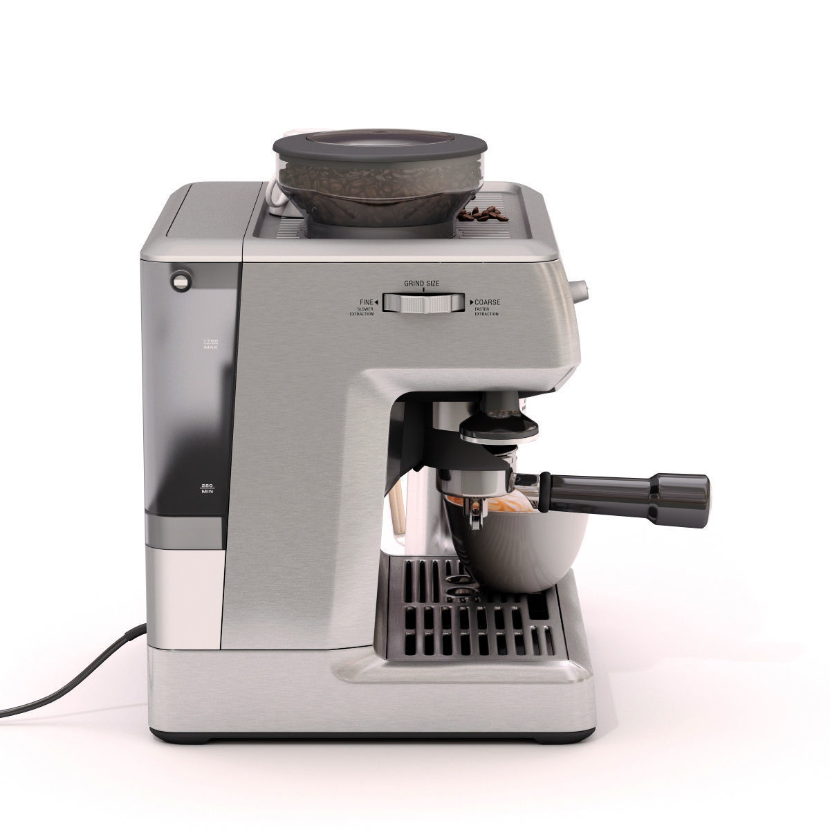 Breville Barista Express BES870XL 3D model_4
