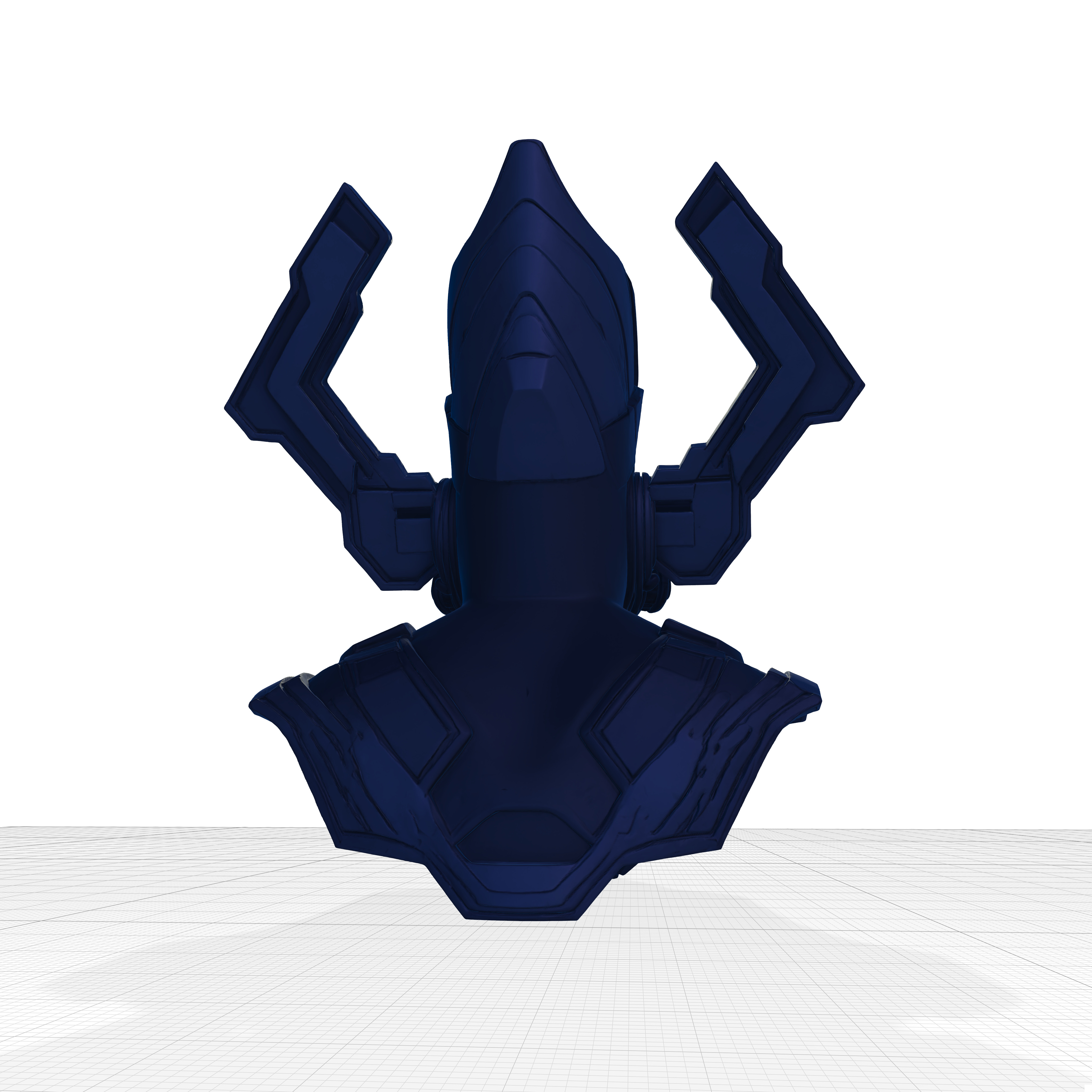 Galactus Cosmic Overlord Torso 3D Model  Comics-Inspired 3D print model_5