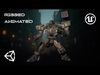 Assault Mech Low-poly 3D model_1