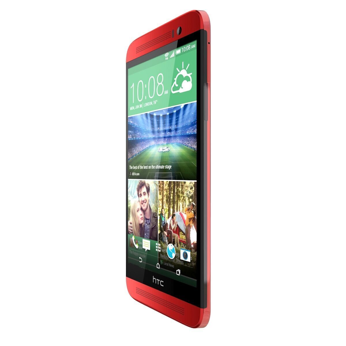 HTC One E8 red 3D model_5