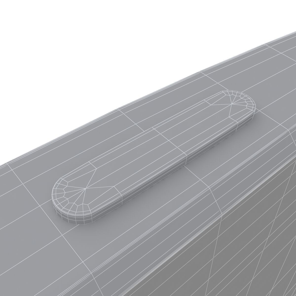 HTC One E8 red 3D model_14