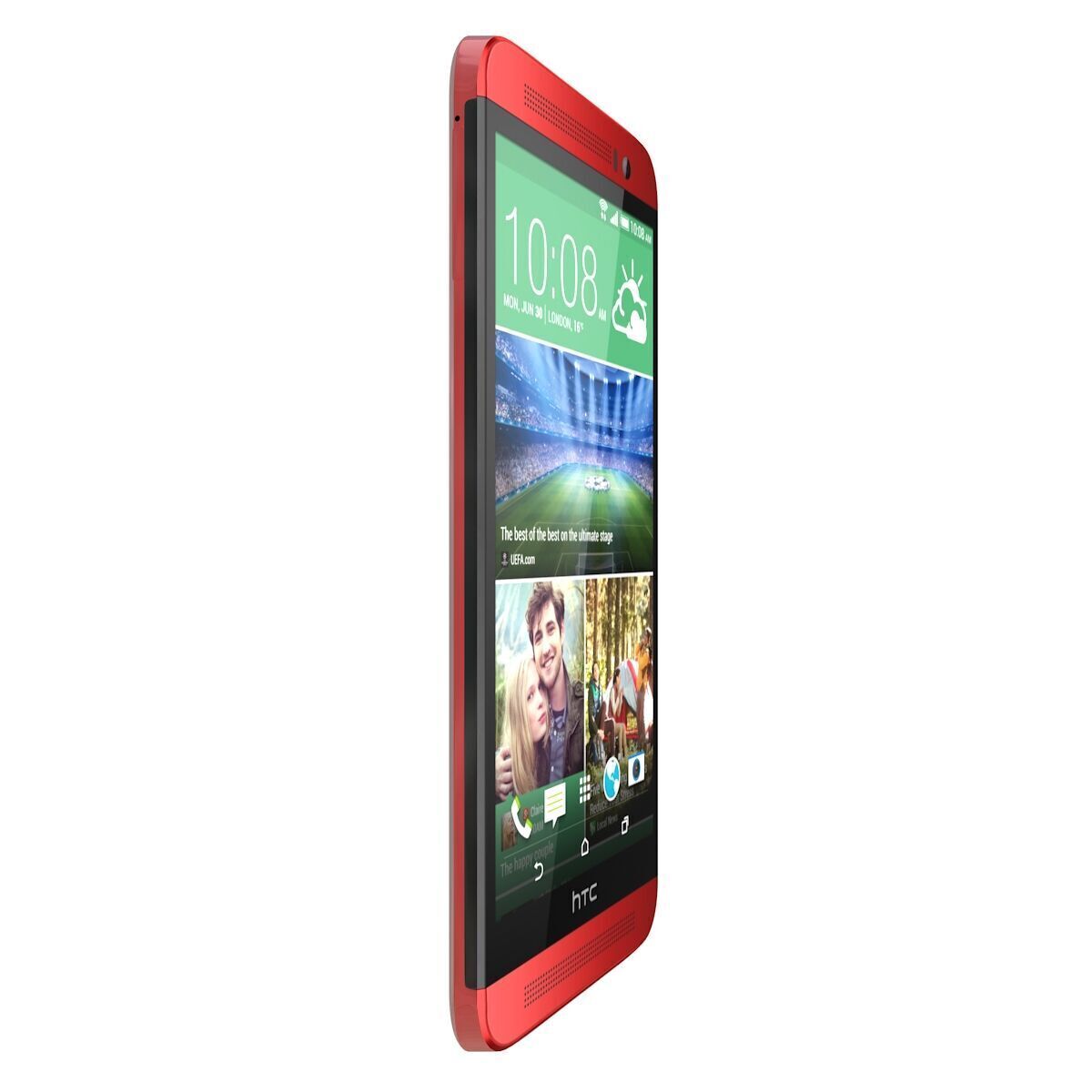 HTC One E8 red 3D model_6
