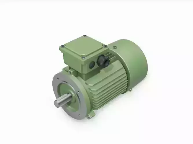 90L B14b IEC electric motor - 3D CAD model