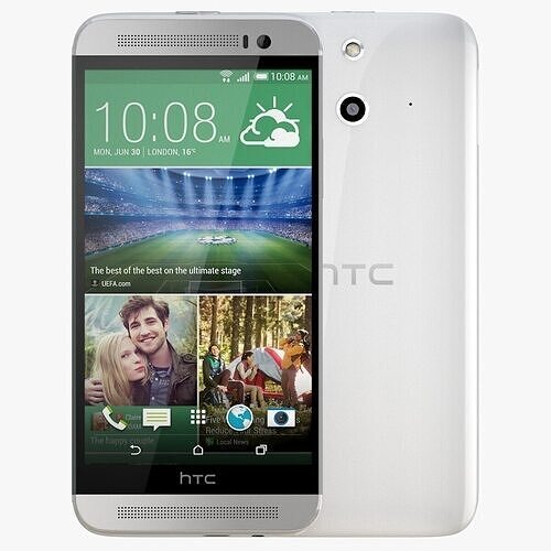 HTC One E8 White 3D model