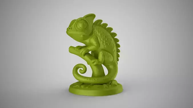 Chameleon Decor 3D print model