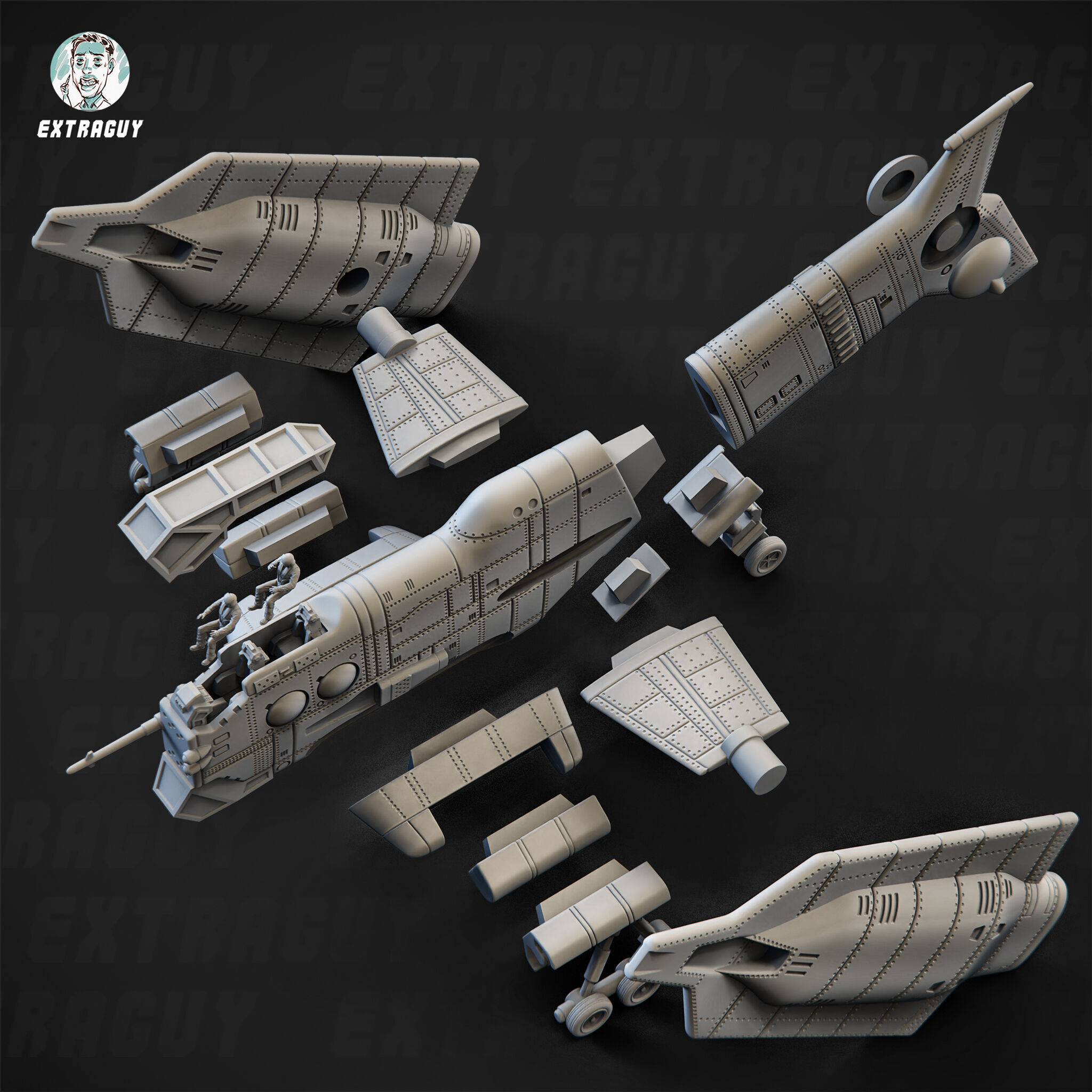 YARGH-N101 32mm and 15mm 3D print model_9