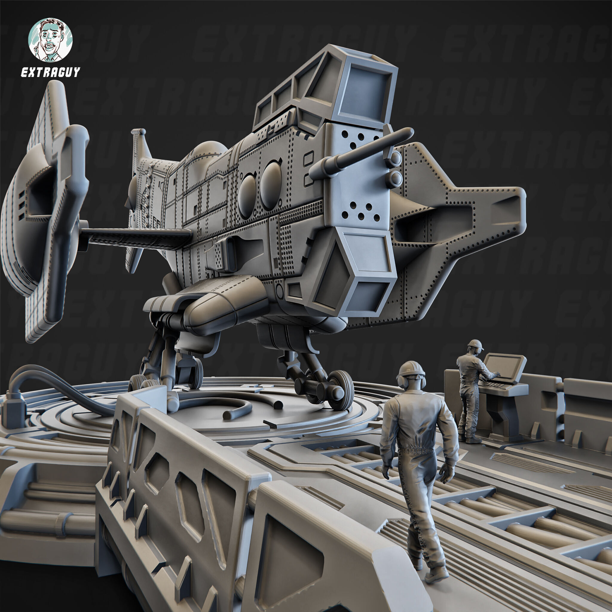 YARGH-N101 32mm and 15mm 3D print model_2