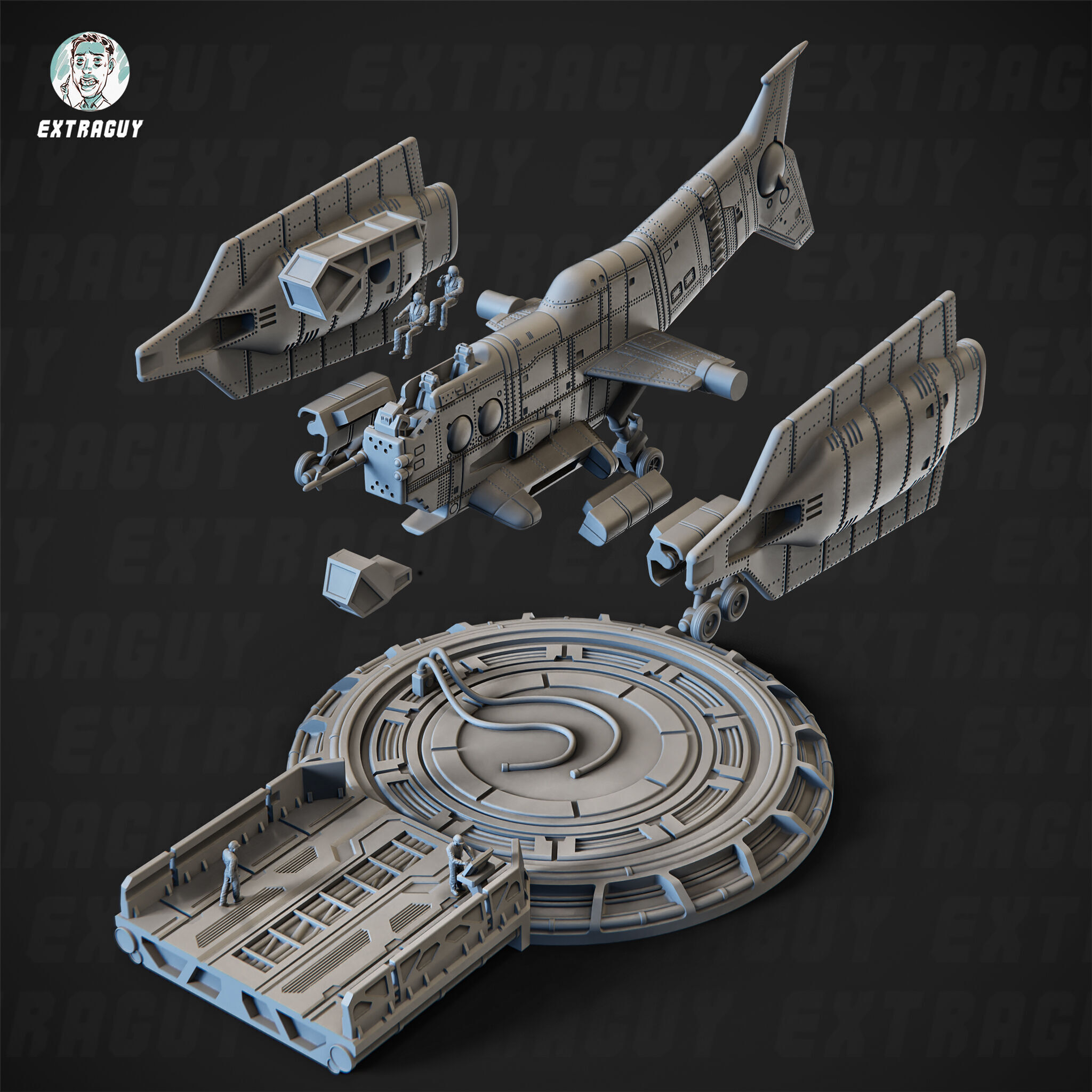 YARGH-N101 32mm and 15mm 3D print model_4