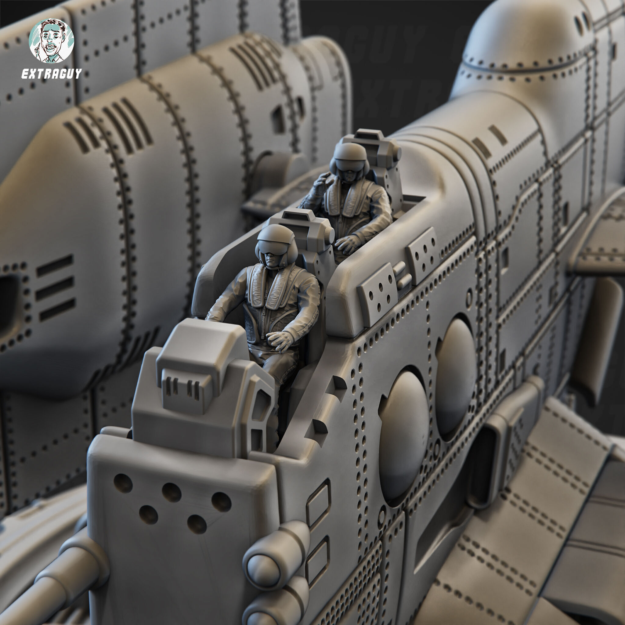 YARGH-N101 32mm and 15mm 3D print model_3