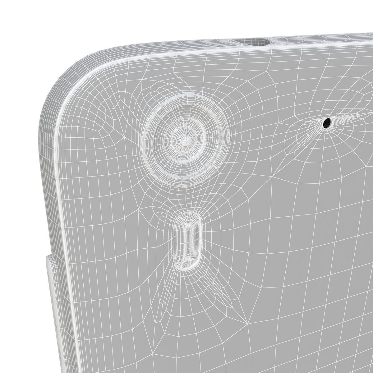 HTC Desire Eye Red 3D model_15