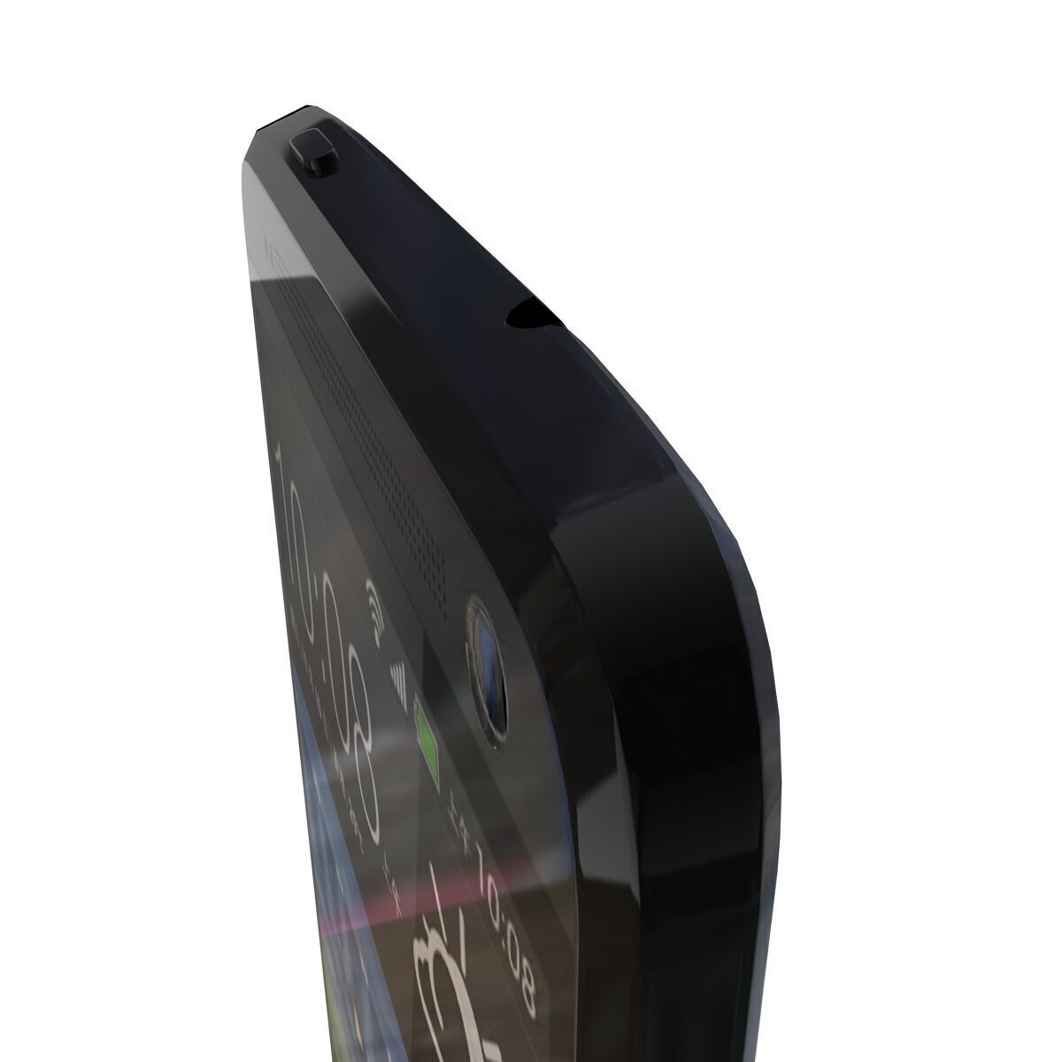 HTC One Max Black 3D model_5