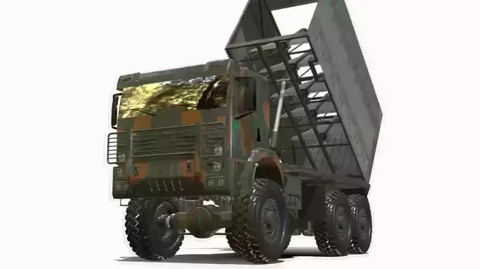 CAMINHAO 6X6 PORTA DRONE BR