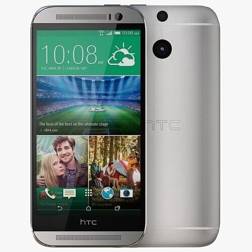 HTC One M8 Glacial Silver 3D model