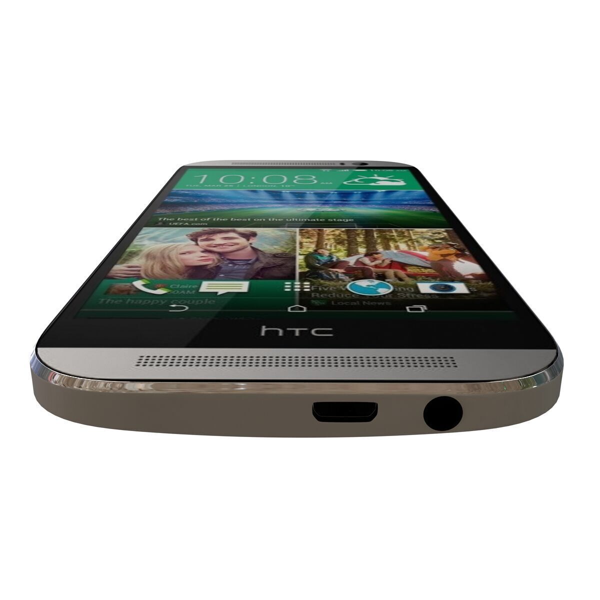 HTC One M8 all color 3D model_28