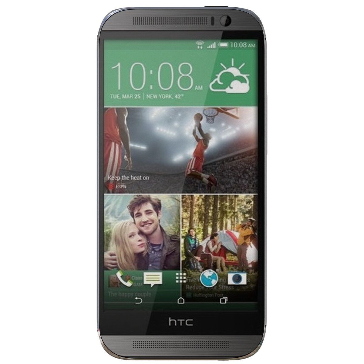 HTC One M8 all color 3D model_5