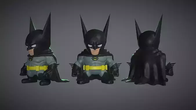 Batman chibi 3d printable model